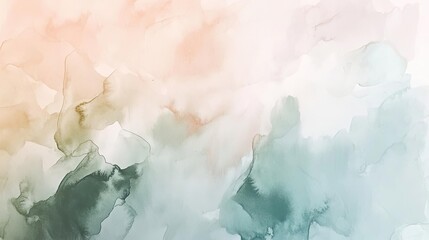 Wall Mural - Abstract watercolor background with soft pastel colors, ideal for design, art projects, and creative presentations.