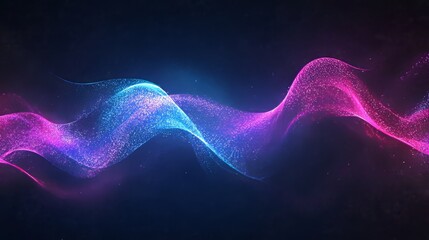 Poster - This futuristic abstract background has features of stock, wireless data transmission, high-speed internet, and fiber optic networks.