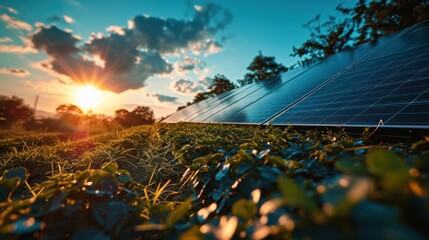 Poster - Installation of environmentally friendly solar and renewable energy plants located in landfill sites. Renewable energy, electricity, solar, power, environment, energ, technology, industrial