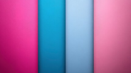 Wall Mural - Abstract Colorful Background with Pink, Blue, and Light Blue Stripes