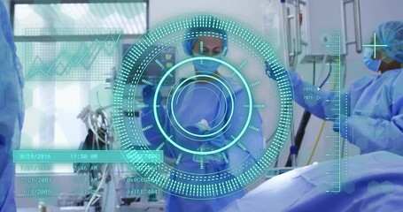 Poster - Animation of scope scanning and data processing over diverse surgeons in operating theatre