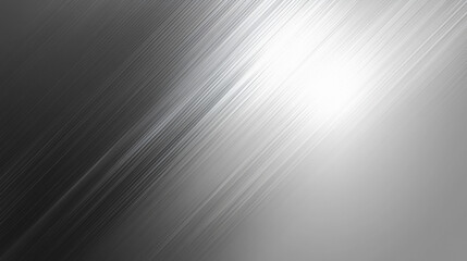 Wall Mural - silver surface with a smooth, reflective texture, ideal for backgrounds needing a modern, minimalist