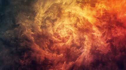 Poster - Abstract swirling clouds of vivid colors, creating a mesmerizing cosmic scene. Ideal for backgrounds, designs, and imaginative art.
