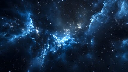 Wall Mural - cosmic nebula a celestial spectacle of swirling gas and dust