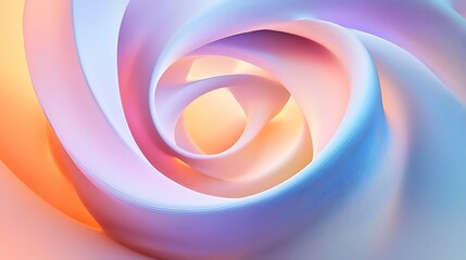 Poster - Abstract Swirls of Color