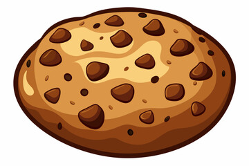 Sticker - Illustration vector food cookies chocolate