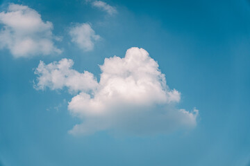 blue sky with clouds