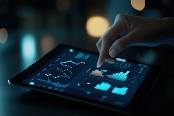 Poster - Data Analysis on Tablet