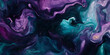 © wolfhound911 - Liquid paints in rich jewel tones of deep purple, emerald, and sapphire, swirling together with a velvety texture for an elegant, sophisticated look.