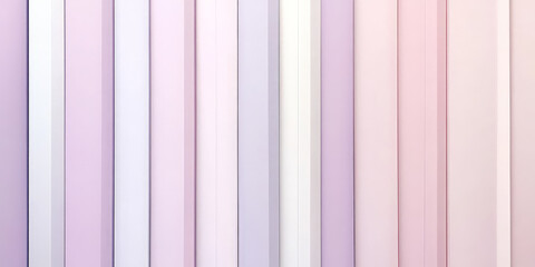 Wall Mural - Vertical gradient stripes in soft, pastel tones, blending from light lavender to pale pink, with a smooth satin texture that gives a gentle, calming vibe.