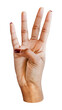 © Rawpixel.com - Four hand gesture png sticker, transparent background
