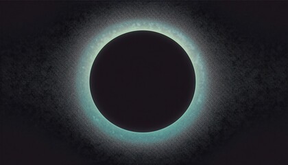 Wall Mural - grainy noisy background, noise texture abstract glowing ring banner poster backdrop design