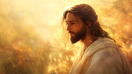 Wall Mural - Image of Jesus Christ