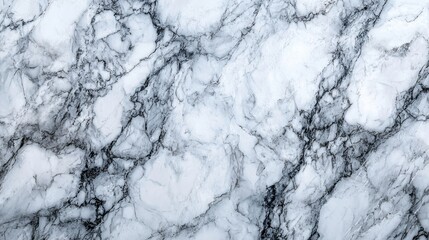 Poster - White Marble Texture