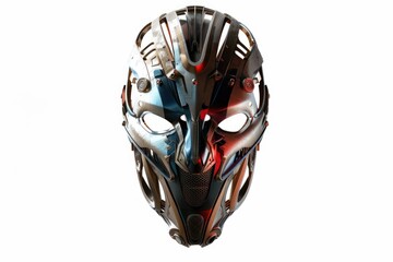 Aufkleber - A close-up shot of a mask on a white background, great for creative projects and design needs
