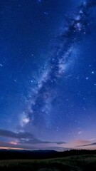 Wall Mural - moving starry sky