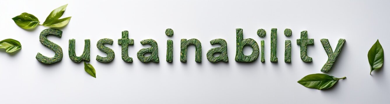 Sustainability initiatives Start with labels made from recycled and recycled materials.