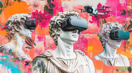 Ancient Statues In Virtual Reality