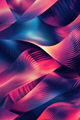 Aufkleber - Vivid abstract texture featuring slanting lines and gradients creating a dynamic graphic background with geometric flow elements ideal for creative projects
