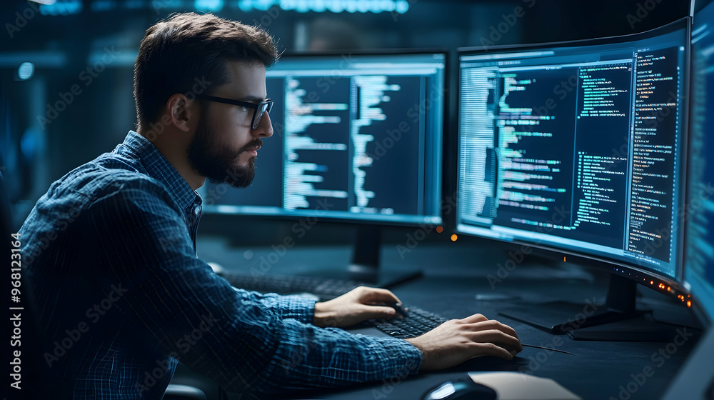 Data engineering and database management, software engineer working ...