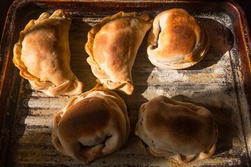 Traditional Argentine food. The empanadas