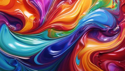 Wall Mural - abstract colorful background