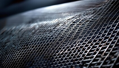 close up view of a net