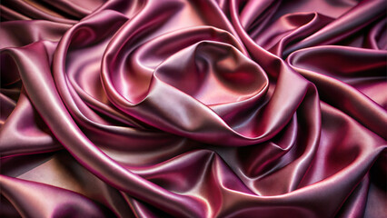Wall Mural - seamless satin texture with sleek patterns in rich colors and soft lighting