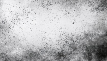 Poster - Abstract Ethereal Fog. Soft Gradient of Misty Grayscale Textures with Subtle Splatter and Brushstroke Details Blending into a Dreamlike, Light-Infused Cloudscape