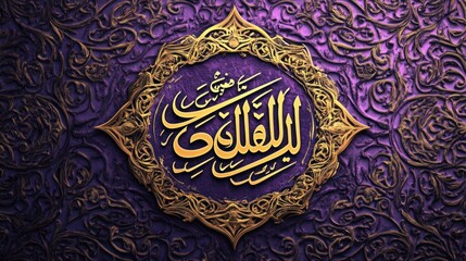 Wall Mural - Islamic Calligraphy Art