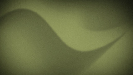 Wall Mural - minimalist abstract gradient in olive green tones with a soft, grainy texture. perfect for 4k backgr