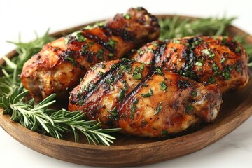 Wall Mural - Grilled Chicken with Rosemary