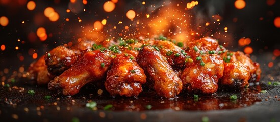 Poster - Delicious and Crispy Chicken Wings