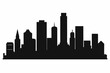 © Trendy CraftSVG  - Houston City Skyline Silhouette, City buildings black Silhouette vector