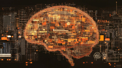 Poster - Artificial intelligence is forming complex connections in human brain