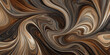 © Andres Mejia - Abstract brown digital art background with flowing lines