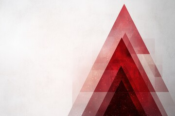 Poster - Geometric abstract triangular background