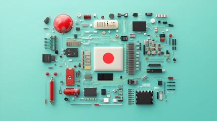 Infographic Visualizing Trade Imbalance Between Japan and China s Electronics and Consumer Goods Sectors