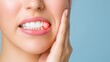 © BOJOShop - Woman with Toothache Holding Cheek