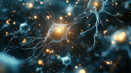 Poster - Neuron Network - A Microscopic Exploration of the Brain's Connectivity