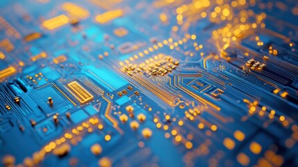 Poster - Circuit Board Macro