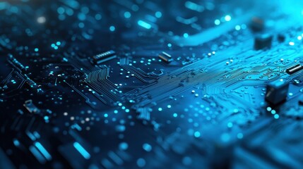 Poster - Circuit Board Close-up