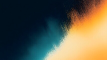 Vibrant glowing gradient background. This dynamic and grainy design is perfect for dark banners, posters, covers, or headers, offering a striking contrast between bright and muted tones