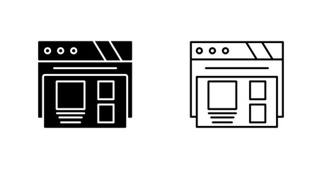 Layout Vector Icon