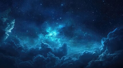 Wall Mural - magic sky, night