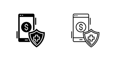 Wall Mural - smartphone vector icon