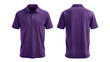 © Michael - Purple polo shirt on transparent background