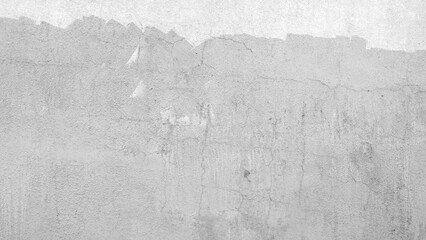 Wall Mural - Concrete Wall Weathered Texture Horizontal Monochrome