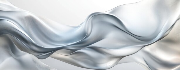 Wall Mural - Abstract Flowing Fabric