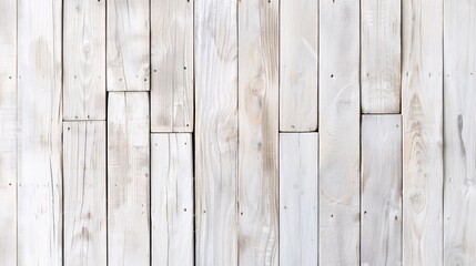 Poster - vertical wooden planks with a sun-bleached finish, creating a light and airy background with subtle 